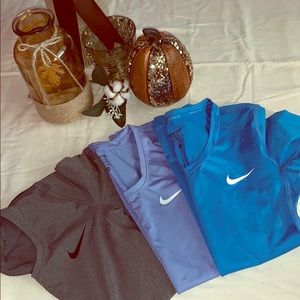 Nike Pro Athletic shirts